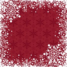 Christmas decoration frame N280