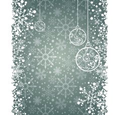 Christmas decoration frame N328