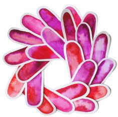 watercolor circle N3