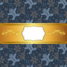 Christmas decoration frame N442