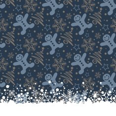 Christmas decoration frame N443