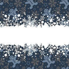 Christmas decoration frame N447