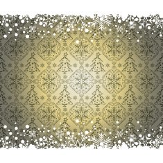 Christmas decoration frame N567