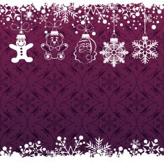 Christmas decoration frame N615