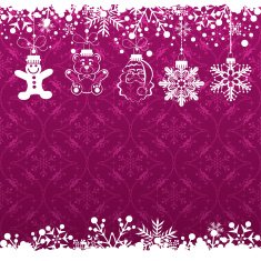 Christmas decoration frame N623