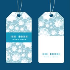 Vector shiny diamonds vertical stripe frame pattern tags set N2
