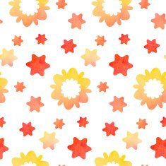 Background with watercolor flowers N6