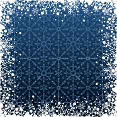Christmas decoration frame N677