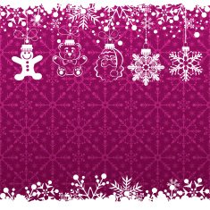 Christmas decoration frame N685