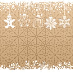 Christmas decoration frame N705
