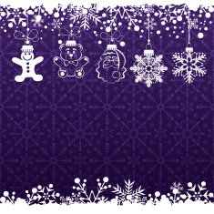 Christmas decoration frame N711