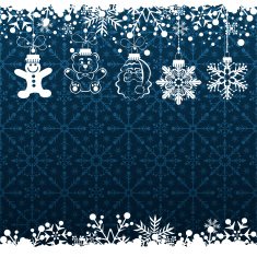 Christmas decoration frame N716