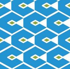 Bright rhythmic textured endless pattern continuous