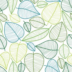 Seamless leaves pattern N13