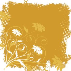 floral grunge N59