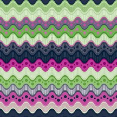 Wavy lines seamless pattern N5
