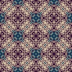 Seamless decorative pattern in arabic style N13