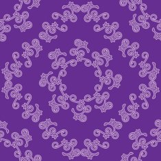 violet seamless decorative pattern - vector