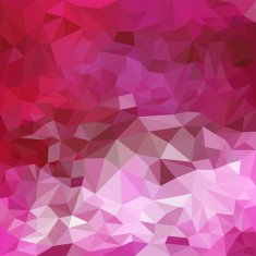 Blended red colored polygonal abstract geometric background N2