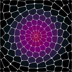 Abstract dark colored vector geometric background