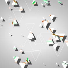 Abstract Geometric Shapes N95