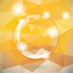 triangle background stained glass lens effect N2