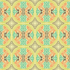 seamless pattern in retro style N14