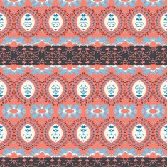 seamless pattern in retro style N16