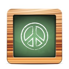 blackboard peace N2