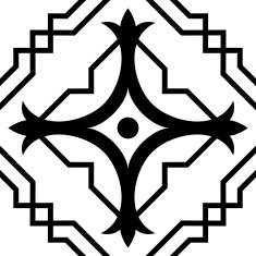 old design of pattern tile N2