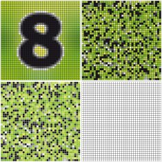 Number eight (mixed mosaic)