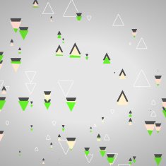 Abstract Geometric Shapes N100