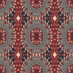 seamless pattern in retro style N19