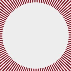 White textured paper with glitter stripe circular border
