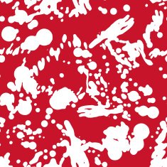 Colored Modern Vector Inky Wallpaper Eps8 Blob Seamless Pattern N6