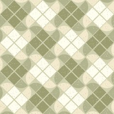 Vintage wavy decorative seamless pattern abstract background