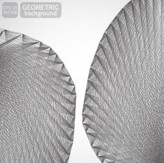 Geometric background Abstract Vector Technical shape drawing N6