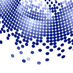abstract blue dots pattern background for design N4