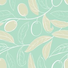 Olive seamless pattern N7