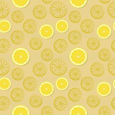 Seamless pattern with lemons N11