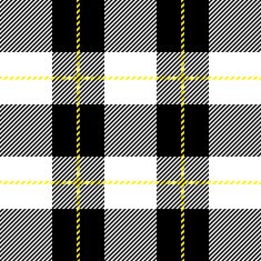 black and white seamless tartan plaid