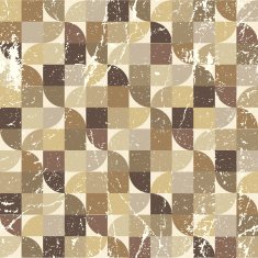 Vintage tattered seamless pattern vector abstract background