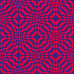 Seamless geometric vintage background magenta illusive pattern