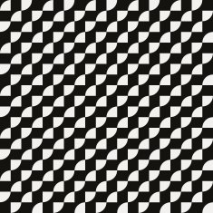 Seamless geometric design on white paper N4