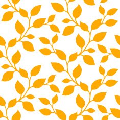 Yellow floral pattern N3
