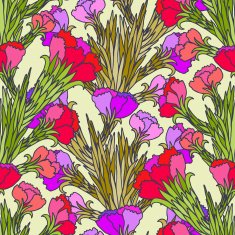 floral seamless pattern N789
