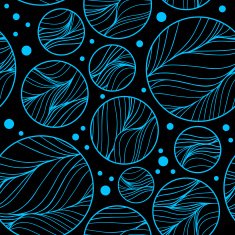 abstract sircles seamless pattern N2