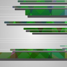 Abstract futuristic geometric shapes N43