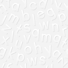 Seamless pattern with alphabet N5