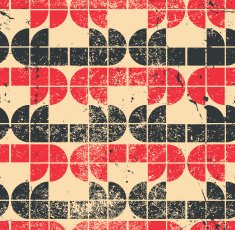Retro seamless pattern with messy texture N4